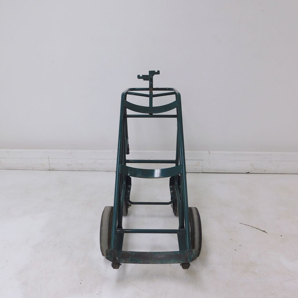 Harper 600 Liquid Gas Cylinder Hand Truck Tank Cart Tilt-Back Welding Dolly