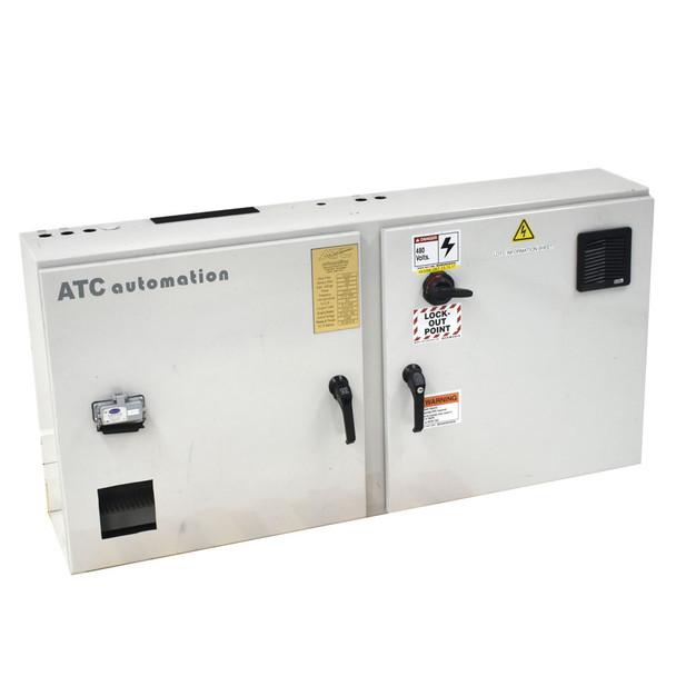 SCE-30EL6012WFLP Industrial Control Panel 2-Door Enclosure 30"x 60"x 12"