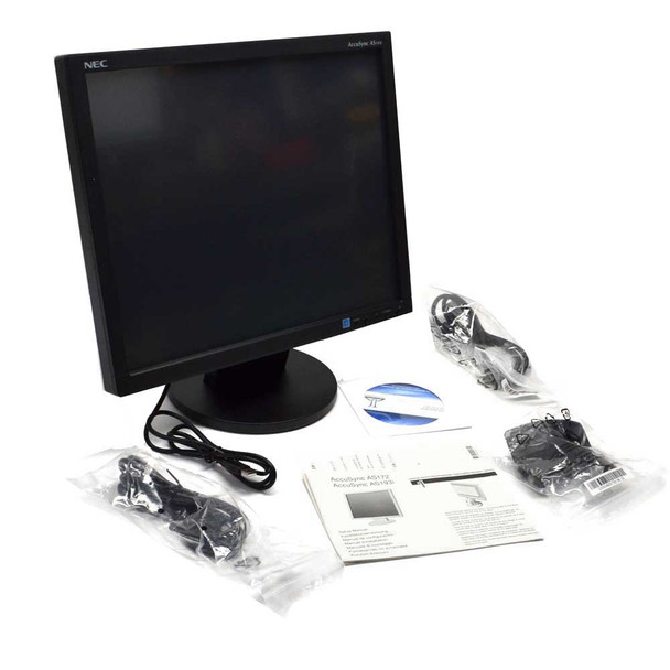 NEC AccuSync AS193i TouchSystems M11990R-U3i Resistive Touch Screen Monitor