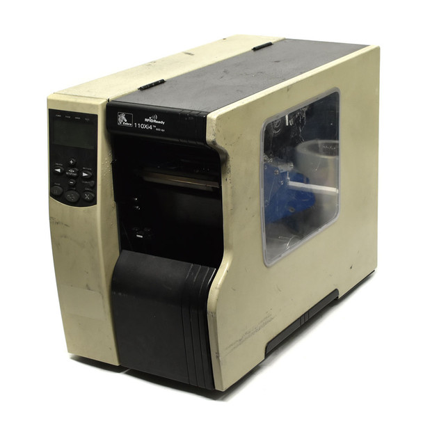 Zebra 110Xi4 116-801-00201 Label Printer 600dpi w/ Rewinder