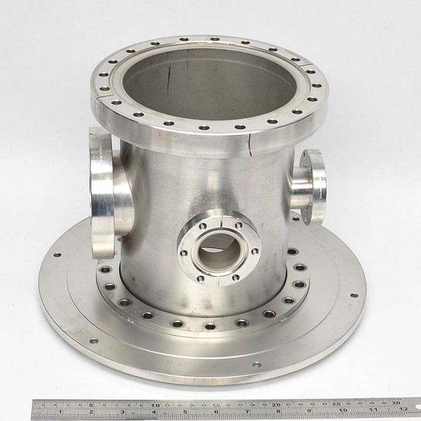 MDC 5-Way Vacuum Cross Tee DN160CF 8" Conflat Flange DN40CF DN75CF 8.5" Chamber