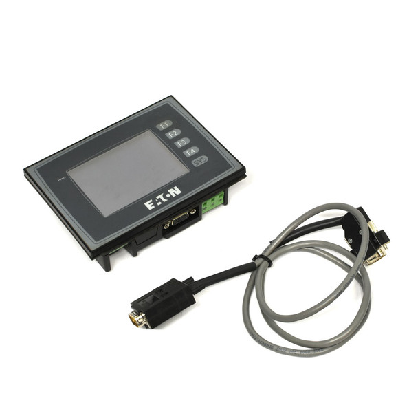 Eaton HMI04BU Industrial HMI 24VDC w/ RS-232 Cable