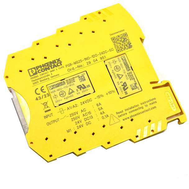 Phoenix Contact PSR-MS25-1NO-1DO-24DC-SC Safety Relay