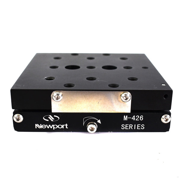 Newport M-426 Manual Linear Stage Crossed-Roller Bearings 25.4mm Travel