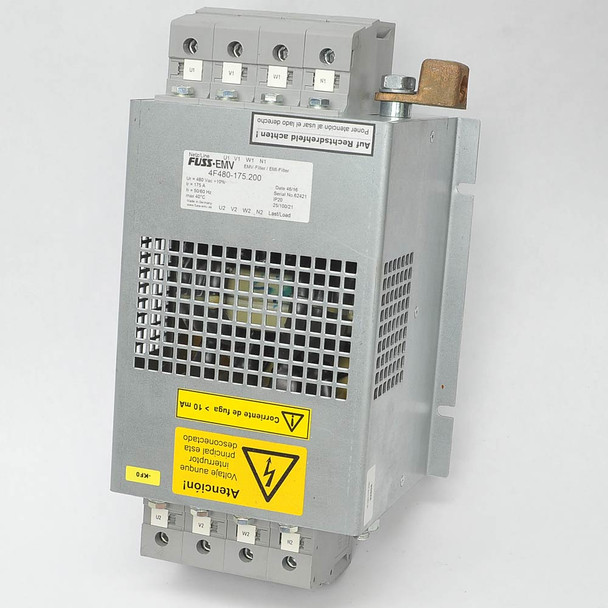 Fuss 4F480-175.200 EMV EMI RF Noise Filter 3 Phase 480V 175A 50/60Hz Enclosed