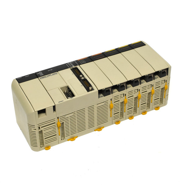 Omron SYSMAC CQM1 Programmable Logic Controller CPU PLC CPU43-V1 w/OC221/PA203+