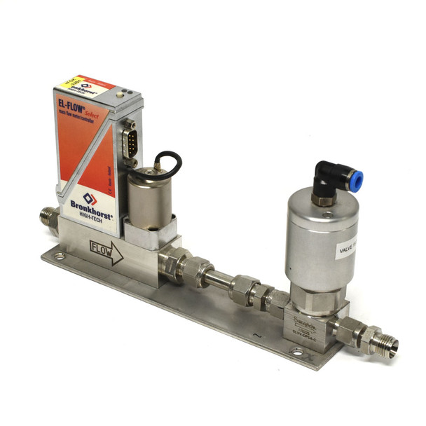 Bronkhorst F-201CV-2K0-AGD-99-Z MFC w/ Swagelok Valve