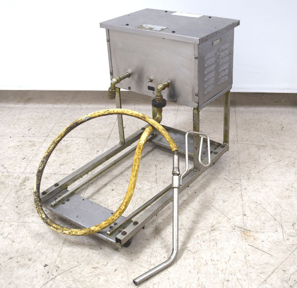 Pitco P14 55-Lbs Portable Fryer Oil Filter Machine Stainless Steel 5.6-Gal/Min