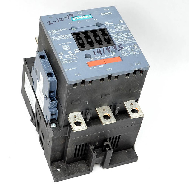Siemens Sirius 3RT1055-6AF36-3PA0 Motor Power Contactor 3-Poles 150A 400V