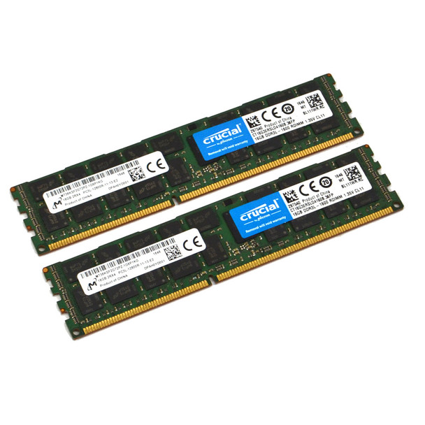 Micron MT36KSF2G72PZ-1G6P1 Server ECC Memory 16GB (2)