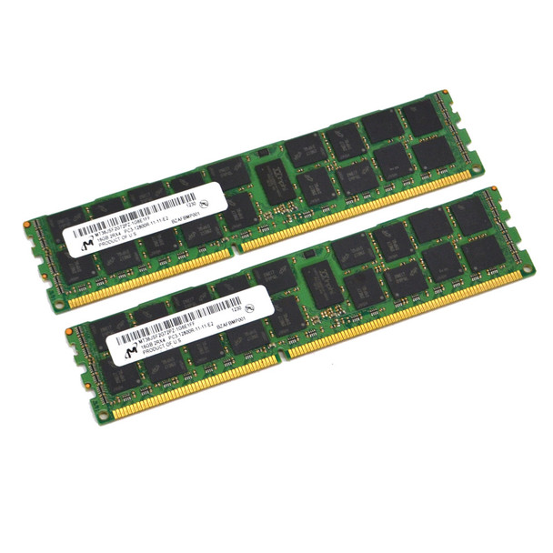 Micron MT36JSF2G72PZ-1G6E1FF Server ECC Memory 16GB (2)
