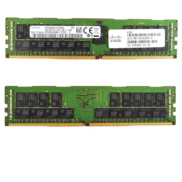 Samsung 32GB M393A4K40BB2-CTD6Y PC4-2666V Server Memory RAM DDR4 ECC RDIMM (Lot 48)