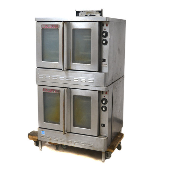 Blodgett SH1G/AB Double Stack Natural Gas Convection Oven 2 Speed 115 VAC