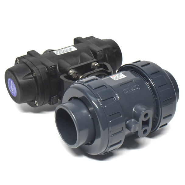 Asahi CP79PS Pneumatic Actuator & 2-way PVC Ball Valve