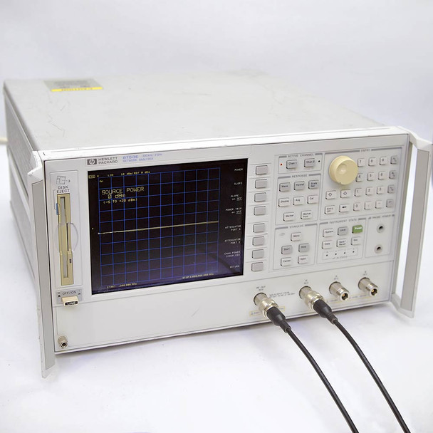 Hewlett Packard 8753E Network Analyzer 30kHz-3GHz Works, Dented, Loud - Parts