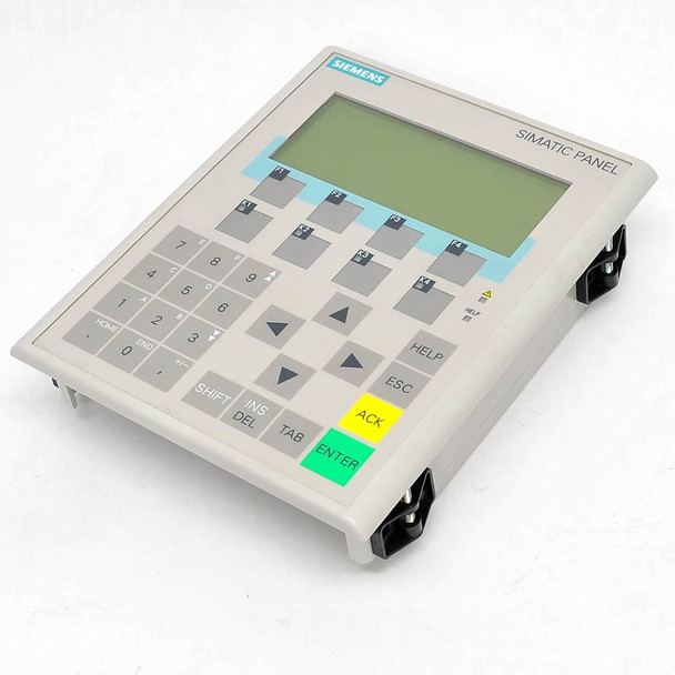Siemens OP77B Simatic Operator Panel 6AV6 641-0CA01-0AX1 w/ Backlit LCD Display