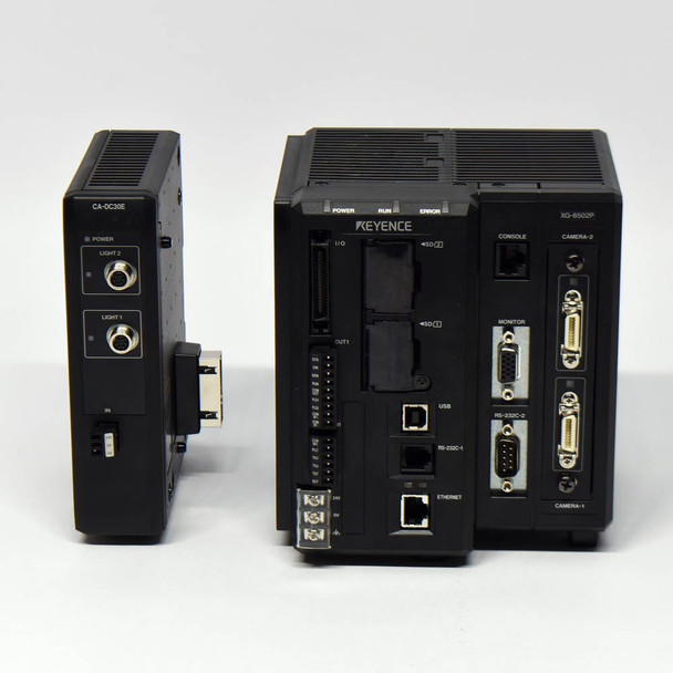 Keyence XG-8502P Imaging System/Controller w/ CA-DC30E