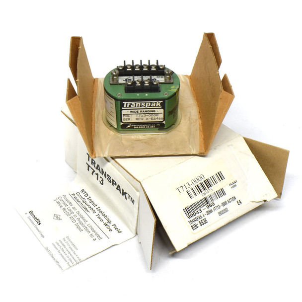 Action Instruments Transpak T713-0000 Transmitter RTD Input Field Configurable