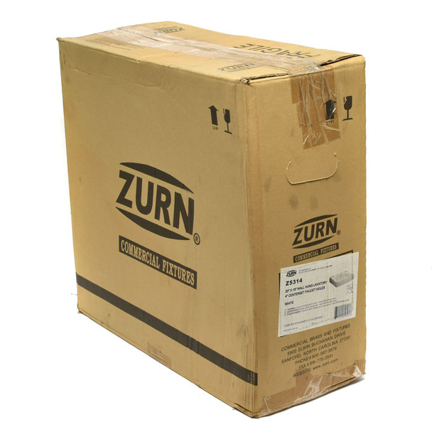 Zurn Z5314 Lavatory Sink 3-Hole 20" x 18" Wall Hung