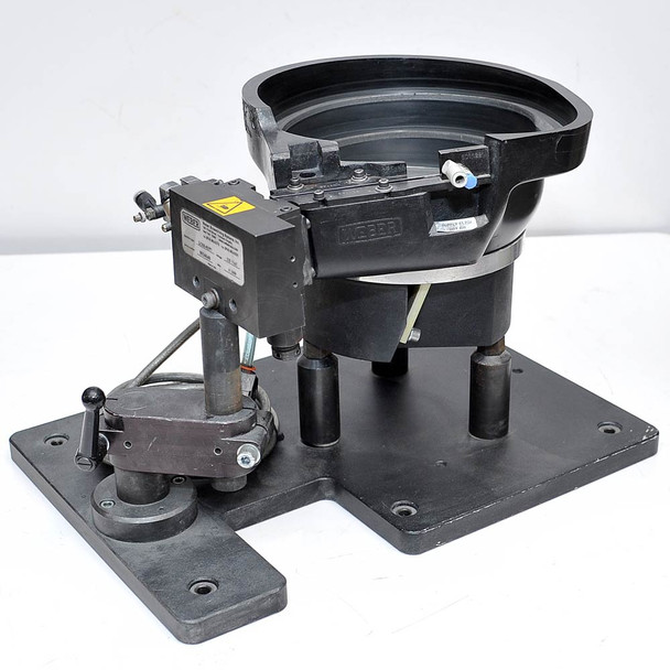 Weber LCSR-05/P7 Vibratory Bowl Feeder 10"
