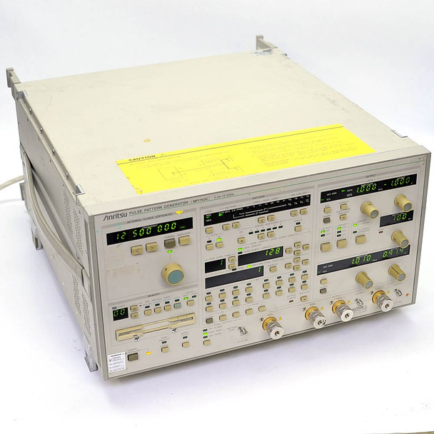 Anritsu MP1763C Pulse Pattern Generator .05–12.5GHz with Option 01 - Parts