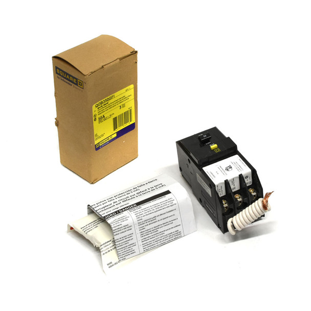 Square D QOB350GFI GFI Circuit Breaker QOB Series 3P 50A