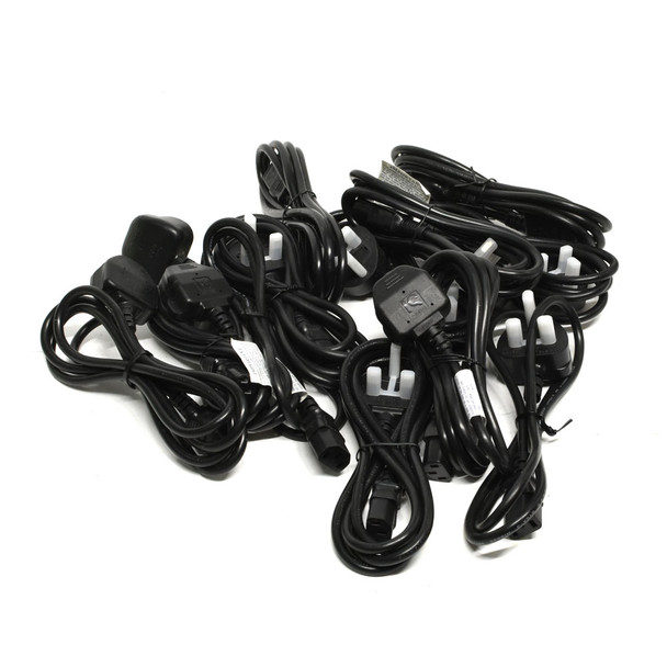 UK BS1363/A 3-Prong to IEC C13 Power Cord LP-80L 250V (13)