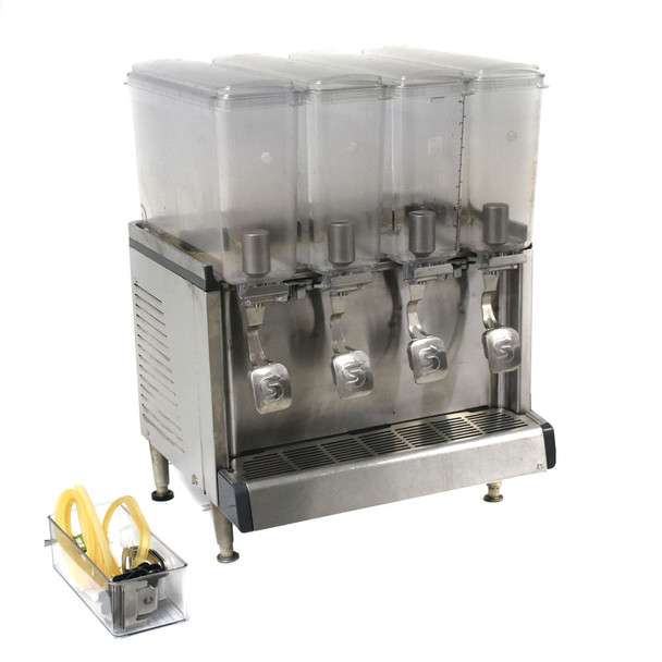 Crathco CS-4E-16 Refrigerated 4 Bowl Cold Drink Dispenser