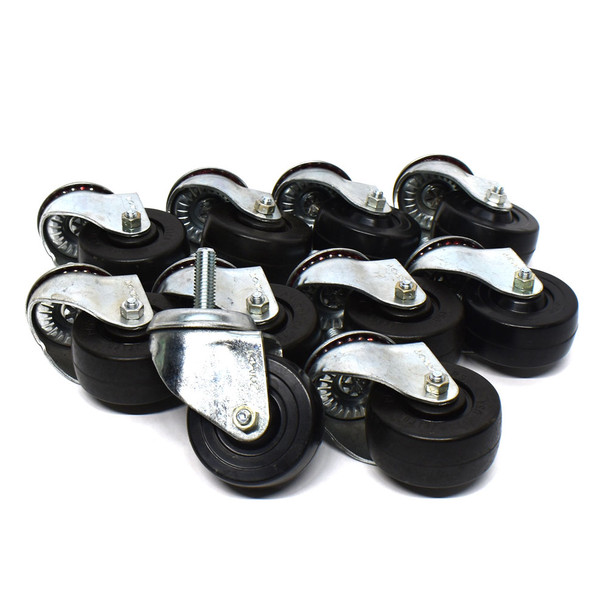 Payson 050/3 Steel Swivel Stem Caster 3" Diam 1.25" Wide (10)