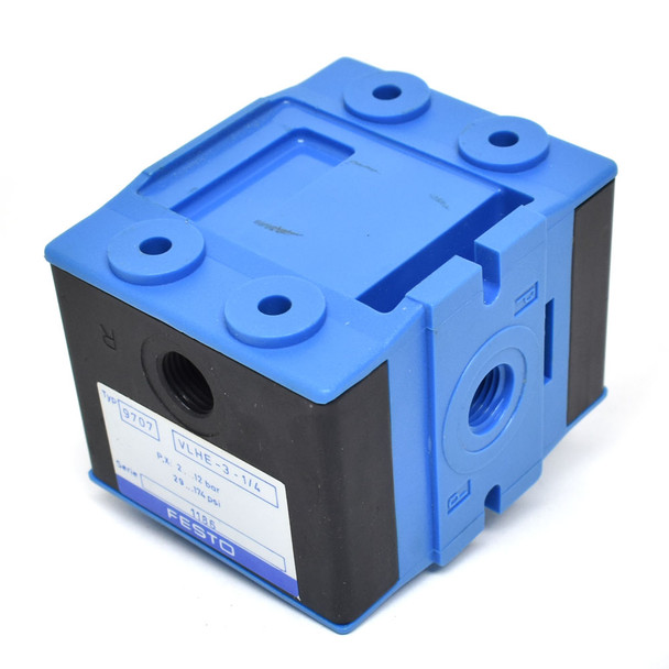 Festo VLHE-3-1/4 Valve 3-Way Pneumatic Soft-Start 1/4"