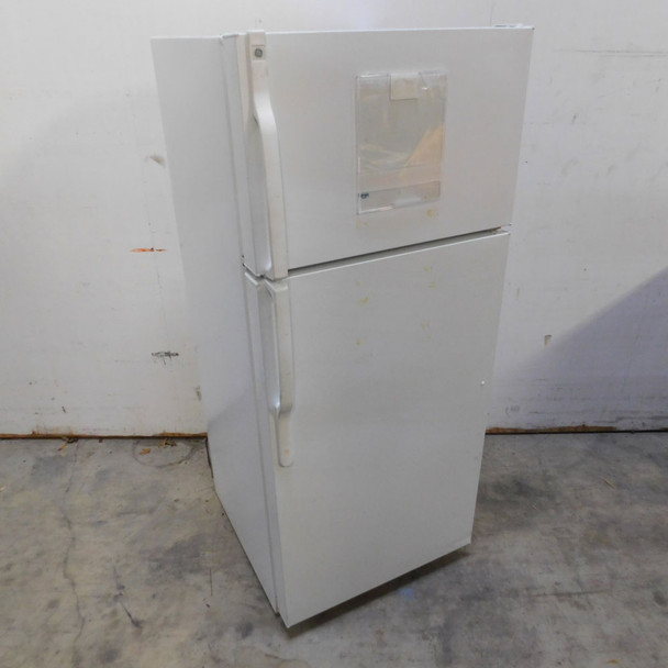 GE 18.2 Cu Ft Top Freezer Refrigerator 28" Fridge White GTS18FBSARWW