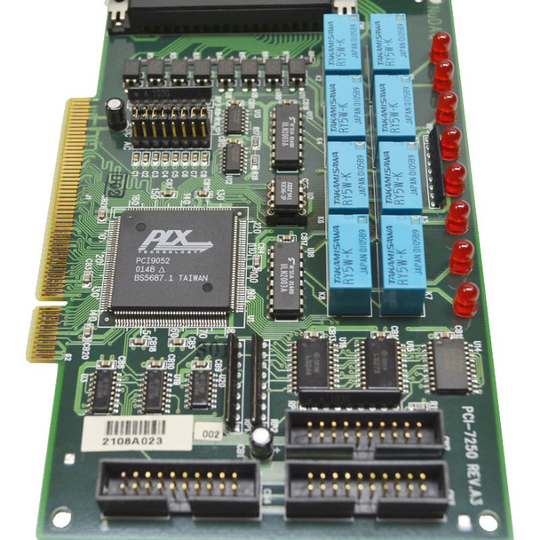(Lot 10) ADLINK NuDAQ PCI-7250 8 Relay Output 8 Isolated Digital Input DAQ Card