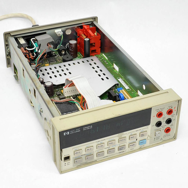 HP 34401A Digital Multimeter DMM 6½-Digit True RMS Partially Working - Parts