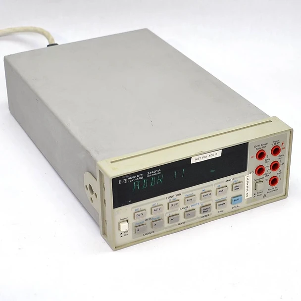 HP 34401A Digital Multimeter DMM 6½-Digit True RMS with GPIB Gets Stuck - Parts