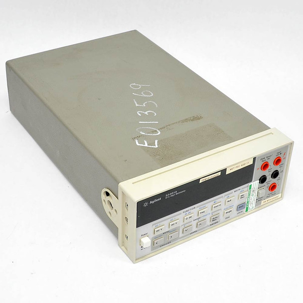 Agilent 34401A Digital Multimeter DMM 6½-Digit True RMS w/ GPIB No Power - Parts