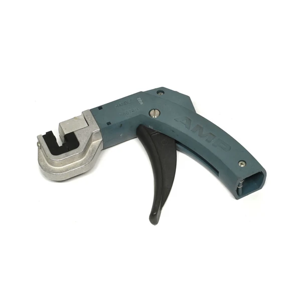 TE AMP 58074-1 IDC Hand Crimper Crimping Tool 30-20AWG w/AMPMODU MT 58062-1 Head