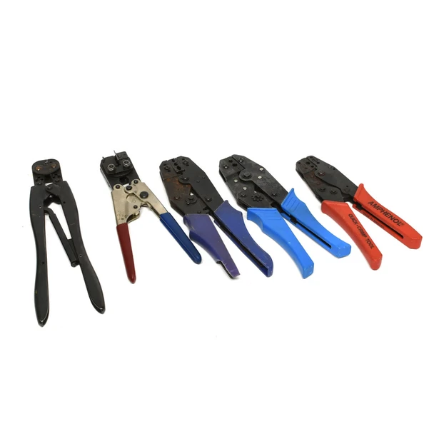 Various Side Entry Ratcheting Crimper Tools, AMP, Paladin, Sargent (5)