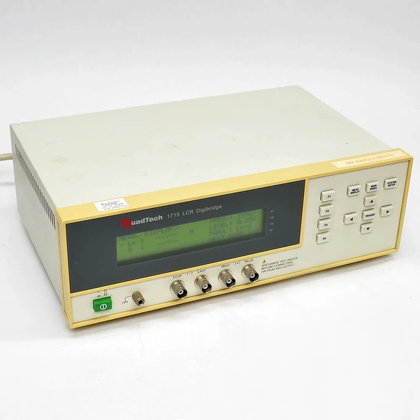 QuadTech 1715 LCR Digibridge Meter Impedance Analyzer 10kHz Benchtop RS-232