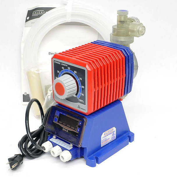 Walchem iwaki EHE46E1-VC E-Class Metering Pump 12GPH 60PSI 1-360SPM 115V +Manual
