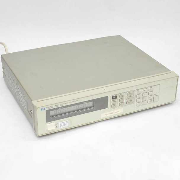 HP 6632A System DC Power Supply 0-20V 0-5A 100W with HP-IB Rear Outputs