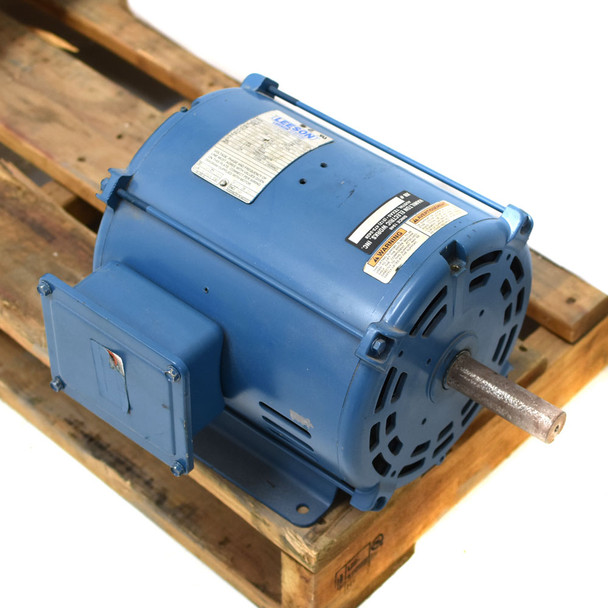 Leeson Electric C215T17DB22B 7.5 HP 3-phase Industrial Electric Motor 1760 RPM