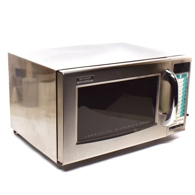 Sharp commercial countertop microwave oven