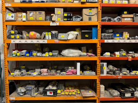 DougDeals warehouse shelving