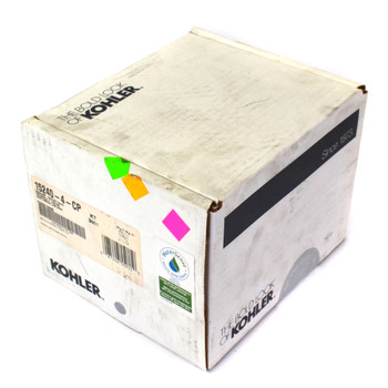 Kohler Coralais Waschbeckenarmatur – Zweigriff, Chrom, Mit Vandalensicherem Luftsprudler, 0,5 GPM