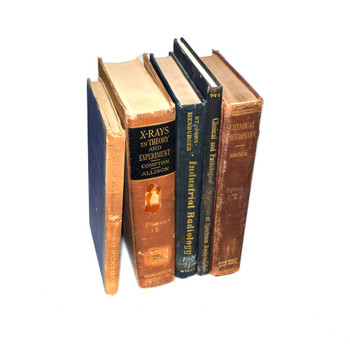 Vintage Radiology & Spectroscopy Textbooks/ Reference