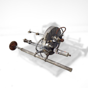 Binks Comet Industrial Pneumatic 55 Gal Drum Air Drive Agitator Paint ...