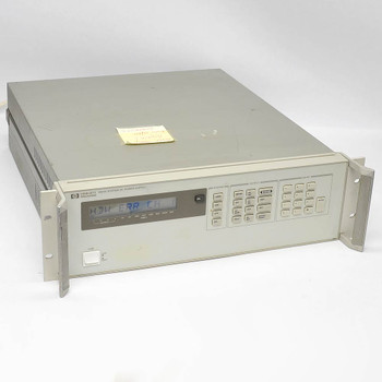 HP 6624A System DC Power Supply 4x 40W Outputs 0-7V, 20V, 50V HDW ERR ...
