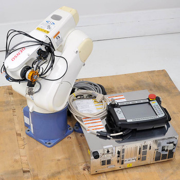 yamamokoページ Denso Wave VS-6556 Robot Arm with RC7M Controller, Teach Pendant