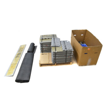 Heavy Steel 17' x 6' Raised Floor Ramp Elevated w/Tiles and Hardware ...
