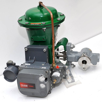 Fisher 2052 Actuator with Size 1 Vee-Ball Control Valve, Digital ...